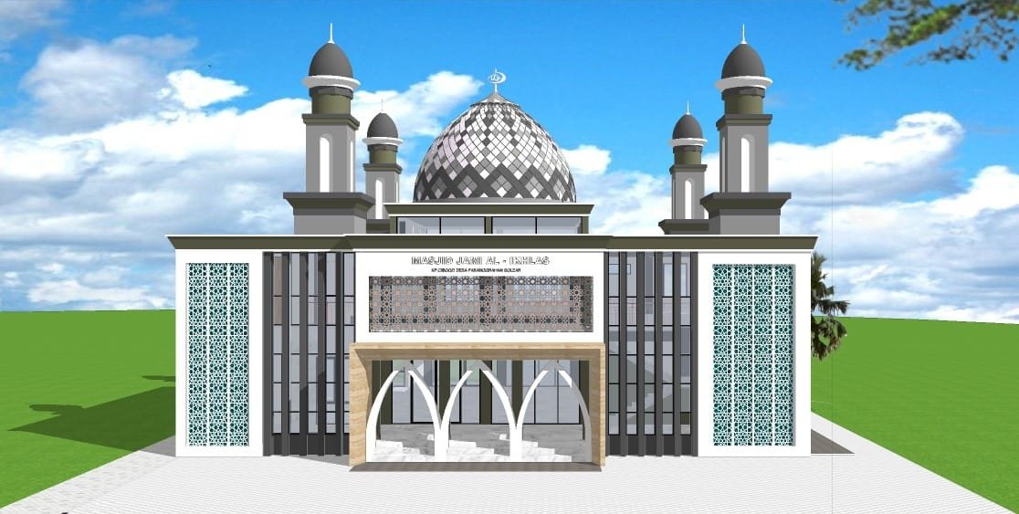 Visualisasi Masjid Al-Ikhlas